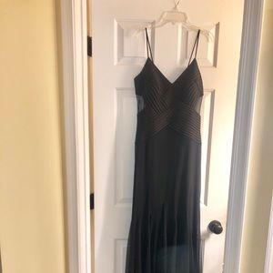 Long black formal dress